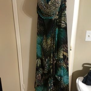 Plus size prom dress